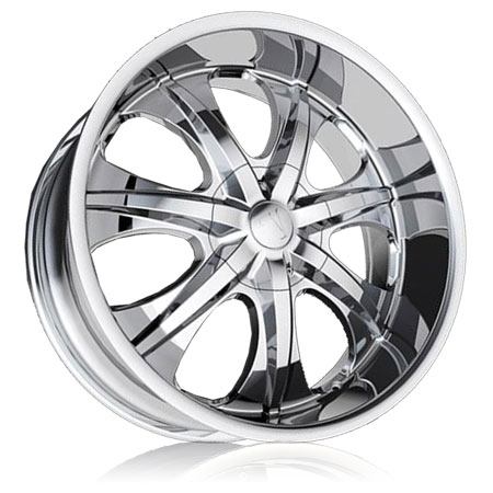 24 Rucci Chopper Wheels Brushed Chrome Two Paint RIMS Staggered